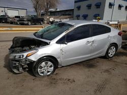 Salvage cars for sale from Copart Albuquerque, NM: 2018 KIA Forte LX