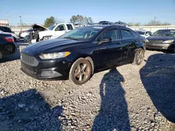 Salvage cars for sale from Copart Montgomery, AL: 2016 Ford Fusion S