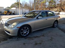 2006 Infiniti G35 en venta en Hueytown, AL