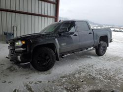 Salvage cars for sale at Helena, MT auction: 2017 Chevrolet Silverado K1500 LTZ