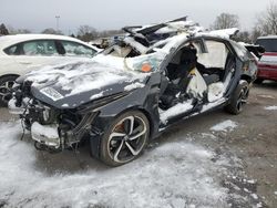 Honda Accord Sport salvage cars for sale: 2018 Honda Accord Sport