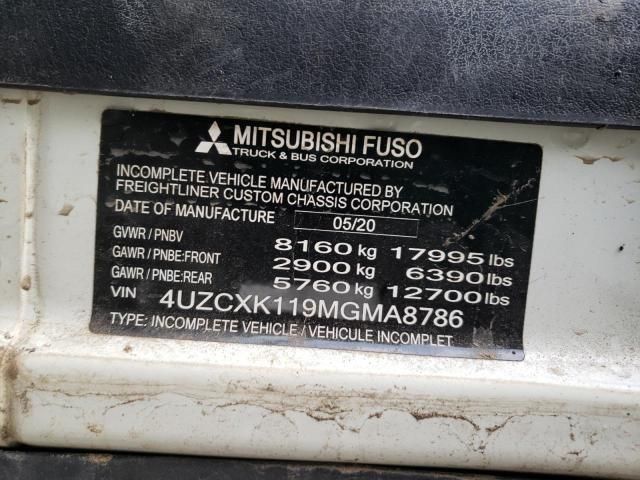 2021 Mitsubishi Fuso Truck OF America INC FE FEC9TS