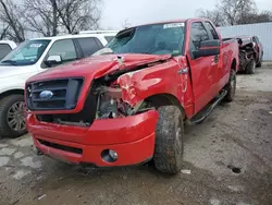 Salvage trucks for sale at Bridgeton, MO auction: 2008 Ford F150