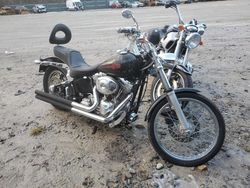 Salvage motorcycles for sale at Candia, NH auction: 2002 Harley-Davidson Fxst
