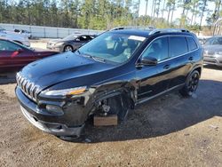 Jeep salvage cars for sale: 2018 Jeep Cherokee Latitude Plus