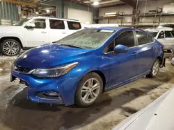 Salvage cars for sale at Eldridge, IA auction: 2016 Chevrolet Cruze LT