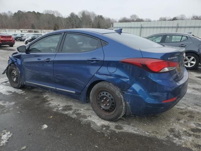 2016 Hyundai Elantra SE