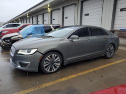 Lincoln MKZ salvage cars for sale: 2017 Lincoln MKZ Reserve