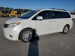 Salvage cars for sale from Copart Dunn, NC: 2011 Toyota Sienna XLE