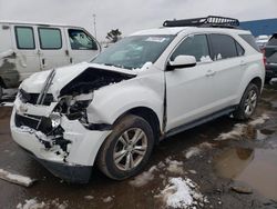 Salvage cars for sale from Copart Woodhaven, MI: 2015 Chevrolet Equinox LT