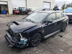 Salvage cars for sale at Woodburn, OR auction: 2018 Subaru WRX Limited