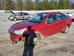 Salvage cars for sale from Copart Gainesville, GA: 2010 Ford Focus SE
