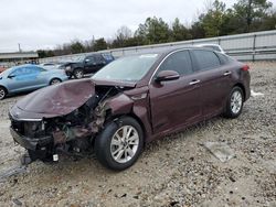 Salvage cars for sale from Copart Memphis, TN: 2018 KIA Optima LX