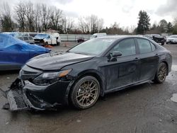 Salvage cars for sale at Portland, OR auction: 2023 Toyota Camry SE Night Shade