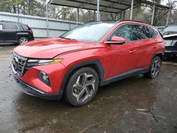 Salvage cars for sale from Copart Austell, GA: 2022 Hyundai Tucson Limited