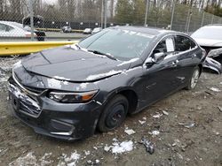 Salvage cars for sale from Copart Waldorf, MD: 2017 Chevrolet Malibu LT