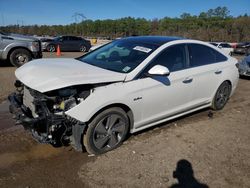 Salvage cars for sale from Copart Greenwell Springs, LA: 2017 Hyundai Sonata Hybrid