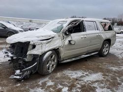 Vehiculos salvage en venta de Copart Davison, MI: 2016 Chevrolet Suburban K1500 LTZ