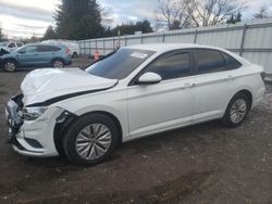 Volkswagen salvage cars for sale: 2019 Volkswagen Jetta S