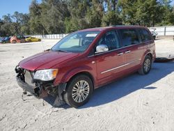 Salvage cars for sale at Ocala, FL auction: 2014 Chrysler Town & Country Touring L