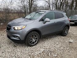 Salvage cars for sale from Copart Cicero, IN: 2019 Buick Encore Sport Touring