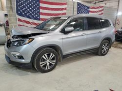 Salvage cars for sale at Columbia, MO auction: 2016 Honda Pilot EXL