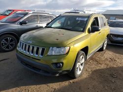 Jeep Compass salvage cars for sale: 2012 Jeep Compass Sport