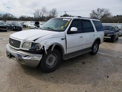 Salvage cars for sale from Copart San Antonio, TX: 2000 Ford Expedition Eddie Bauer