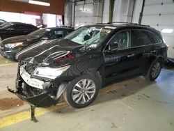 Salvage cars for sale from Copart Marlboro, NY: 2015 Acura MDX Technology
