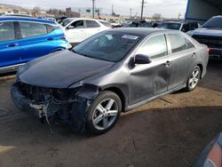 Salvage cars for sale from Copart Colorado Springs, CO: 2012 Toyota Camry Base