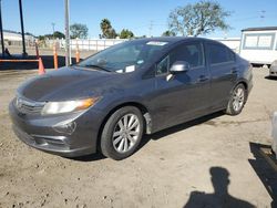 Honda Civic EXL salvage cars for sale: 2012 Honda Civic EXL