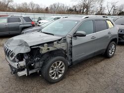 Jeep Grand Cherokee salvage cars for sale: 2021 Jeep Cherokee Latitude LUX