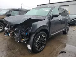 Salvage cars for sale at Dyer, IN auction: 2024 KIA Telluride S