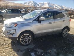 Salvage cars for sale at Reno, NV auction: 2019 Ford Ecosport Titanium