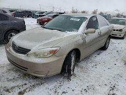 Toyota salvage cars for sale: 2004 Toyota Camry LE