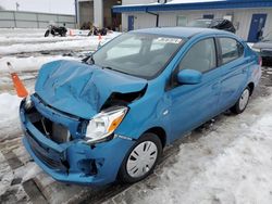 Salvage cars for sale from Copart Mcfarland, WI: 2017 Mitsubishi Mirage G4 ES