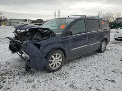 Salvage cars for sale at Barberton, OH auction: 2015 Chrysler Town & Country Touring