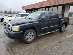 Salvage cars for sale from Copart Fort Wayne, IN: 2006 Dodge Dakota Quad SLT