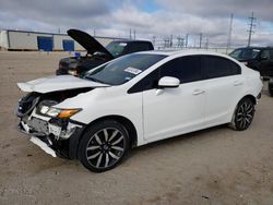 Honda Civic EXL salvage cars for sale: 2015 Honda Civic EXL