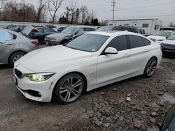 Salvage cars for sale at Cahokia Heights, IL auction: 2018 BMW 430XI Gran Coupe