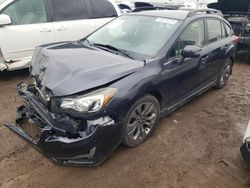 Vehiculos salvage en venta de Copart Elgin, IL: 2015 Subaru Impreza Sport