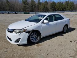 Salvage cars for sale from Copart Gainesville, GA: 2012 Toyota Camry Base