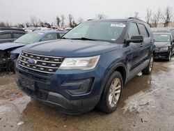Salvage cars for sale from Copart Bridgeton, MO: 2017 Ford Explorer