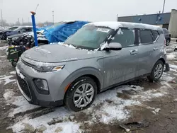 Salvage cars for sale at Woodhaven, MI auction: 2022 KIA Soul LX