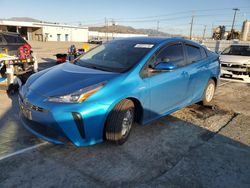 Salvage cars for sale at auction: 2022 Toyota Prius Night Shade