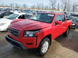 Salvage cars for sale at Bridgeton, MO auction: 2022 Nissan Frontier S