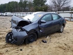 Salvage cars for sale at Seaford, DE auction: 2017 Toyota Corolla L