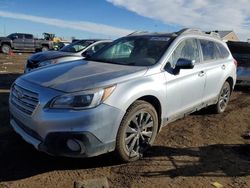 2015 Subaru Outback 2.5I Limited en venta en Brighton, CO