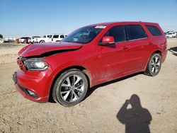 Vehiculos salvage en venta de Copart Amarillo, TX: 2014 Dodge Durango R/T