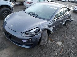 Tesla Model 3 salvage cars for sale: 2018 Tesla Model 3